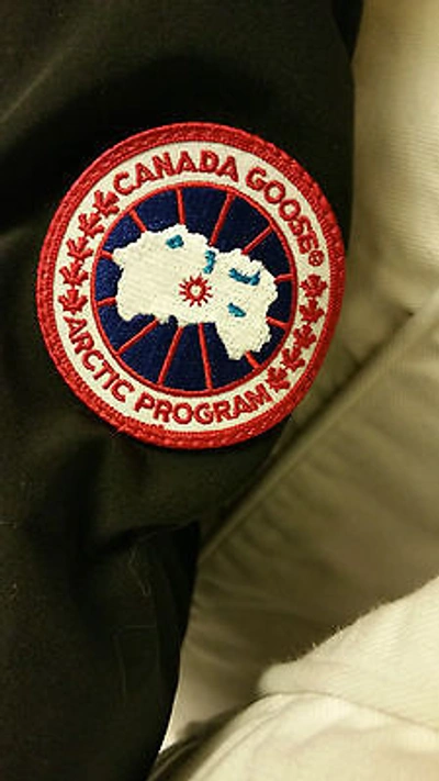 Pre-owned Label Edition Brand Red  Black Canada Goose Mystique Xl Parka Jacket