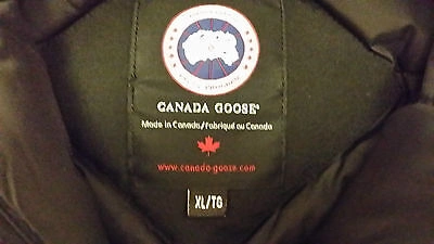 Pre-owned Label Edition Brand Red  Black Canada Goose Mystique Xl Parka Jacket