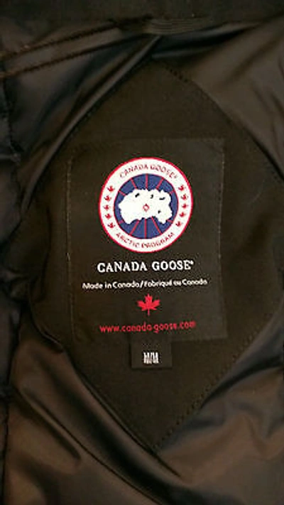 Pre-owned Label Edition Brand Red  Black Canada Goose Trillium Medium Parka Jacket