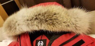 Pre-owned Canada Goose Grey Label Red  Expedition Small Fits Medium-lg Parka Jacket