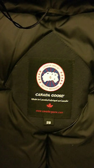 Pre-owned Label Concept Brand Red  Edition Black Canada Goose Mystique M/m Parka Jacket