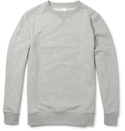 Shop Sunspel Loopback Cotton-jersey Sweatshirt