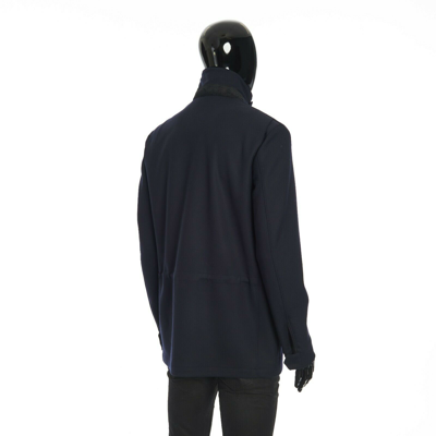 Pre-owned Loro Piana 4295$ Navy Blue Traveller Jacket - Wish Wool Rain System Auth