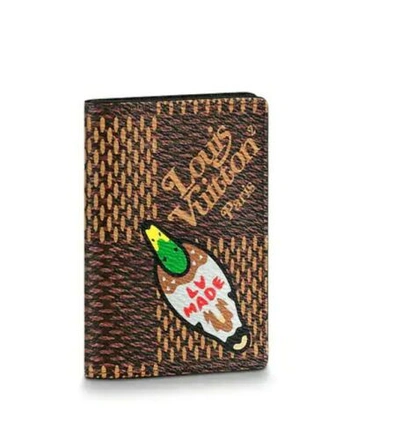 RARE Louis Vuitton Kid Super Eye Pocket Organizer wallet LV camo Virgil NEW  Men