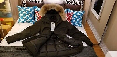 Pre-owned Canada Goose 2022 Latest Grey Label Concept Edition Black  Langford Large Parka In Gray