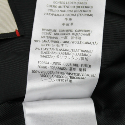 Pre-owned Gucci $4750  Men Black Washed Calf Bomber Jacket W/bee Embroidery 52r 408375 1300