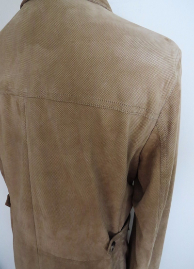 Pre-owned Brioni $3995 Loro Piana Bromont Baby Cashmere Shawl Collar Bomber Sweater 62 Eu 4xl-5xl In Blue