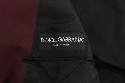 Pre-owned Dolce & Gabbana Suit Striped Runway 3 Piece Slim Fit Vest It48 / Us38 Rrp $12800 In Multicolor