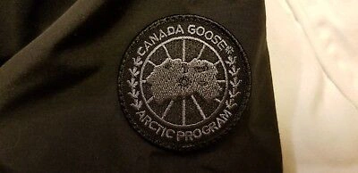 Pre-owned Canada Goose 2022 Black Label Edition Hologram Black  Chateau Xxl Parka Jacket