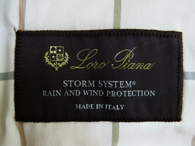 Pre-owned Loro Piana $5495  Desert 100% Cashmere Rain Storm System Coat Jacket 52 Eu Large In Black