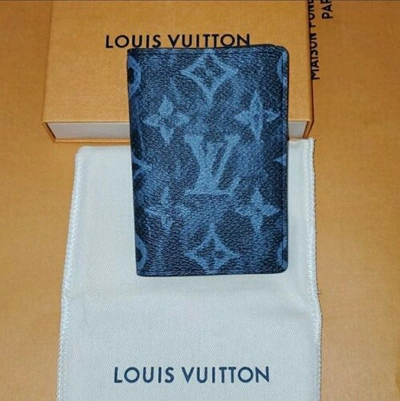 AUTHENTIC Louis Vuitton PASTEL POCKET ORGANIZER Giant Canvas by