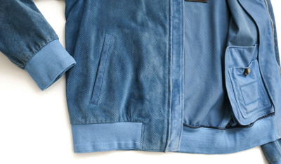 Pre-owned Brioni Tom Ford James Bond Spectre Quilted Shell Down Bomber Jacket Size 54 Euro Xl In Blue