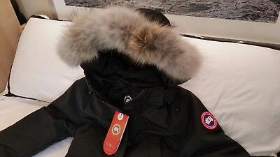 Pre-owned Canada Goose Brand "red Label" Edition Black  Trillium Xxl-2xl Parka Jacket