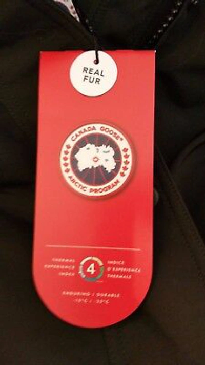 Pre-owned Canada Goose Brand "red Label" Edition Black  Trillium Xxl-2xl Parka Jacket