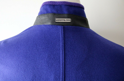 Pre-owned Stefano Ricci Loro Piana Gray 100% Baby Cashmere Storm System Jacket Coat Size 54 Euro Xl In Purple