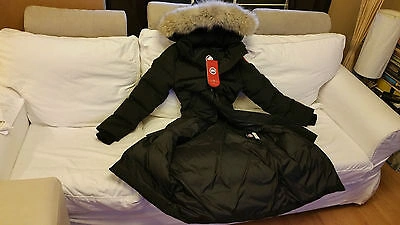 Pre-owned Canada Goose Brand "red Label" Edition Black  Mystique "xs" Parka Jacket