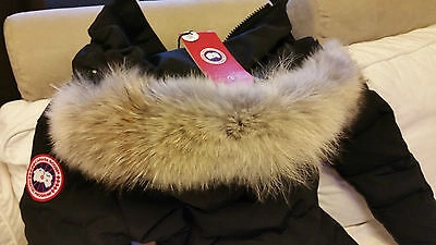 Pre-owned Canada Goose Brand "red Label" Edition Black  Mystique "xs" Parka Jacket