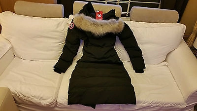 Pre-owned Canada Goose Brand "red Label" Edition Black  Mystique "xs" Parka Jacket