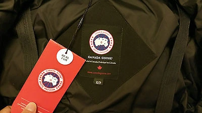 Pre-owned Canada Goose Brand "red Label" Edition Black  Mystique "xs" Parka Jacket