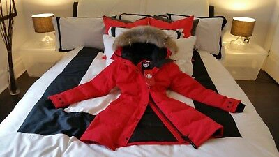 Pre-owned Canada Goose Brand "red Label" Edition  Red Shelburne "medium" Parka Jacket In Sunfire Red