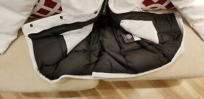 Pre-owned Canada Goose 2022 Grey Label Concept Edition White  Victoria Large Parka Jacket