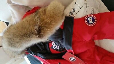 Pre-owned Canada Goose Brand "red Label" Edition  Red Shelburne "medium" Parka Jacket In Sunfire Red