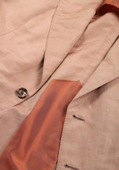Pre-owned Tom Ford Shelton Beige Sport Coat In Silk Blend Size 50 It / 40r U.s. Wi...