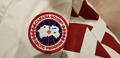 CANADA GOOSE Pre-owned 2022 Grey Label Concept Edition White  Victoria Large Parka Jacket