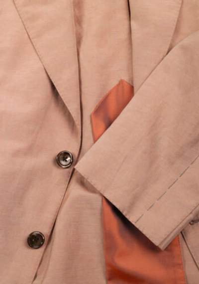 Pre-owned Tom Ford Shelton Beige Sport Coat In Silk Blend Size 50 It / 40r U.s. Wi...