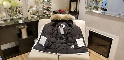 Pre-owned Canada Goose 2022 Grey Label Concept Edition White  Victoria Large Parka Jacket