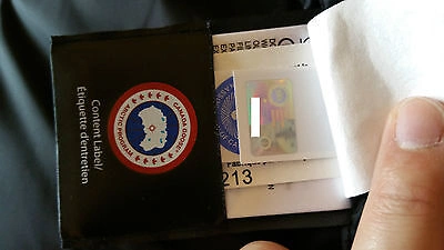 Pre-owned Canada Goose Brand "red Label" Edition Black  Victoria Medium Parka Jacket