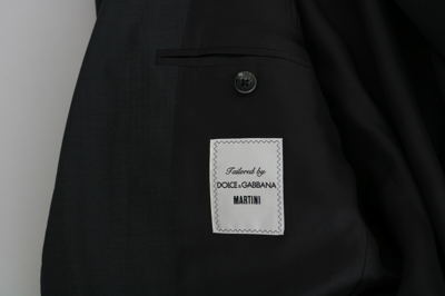 DOLCE & GABBANA Pre-owned Suit Martini Wool Gray Slim Fit 2 Piece Eu48/ Us38 / M Rrp $2600