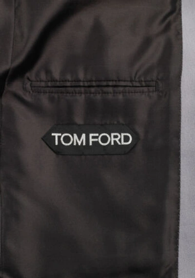Pre-owned Tom Ford Shelton Silver Sport Coat Tuxedo Dinner Jacket Size 52 It / 42r ...