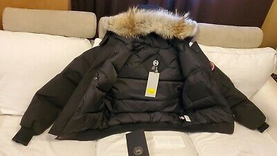 Pre-owned Canada Goose Grey Label Edition  Black Men's Chilliwack Size Xl Bomber