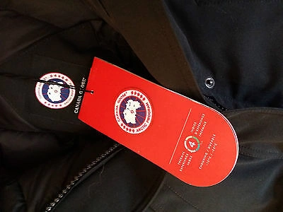 Pre-owned Canada Goose Brand "black" (red Label)  Trillium Medium Arctic Parka Jacket