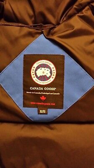 Pre-owned Canada Goose Special Edition Polar Bear Blue Label Pbi