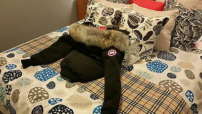 Pre-owned Label Edition Brand Red  Blk Canada Goose Hologram Chilliwack M Parka Jacket
