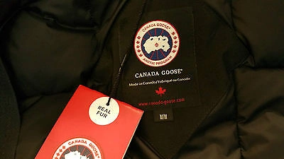 Pre-owned Label Edition Brand Red  Blk Canada Goose Hologram Chilliwack M Parka Jacket