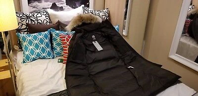 Pre-owned Canada Goose 2022 Grey Label Concept Edition Lady Black  Mystique Xl Parka Jacket In Gray