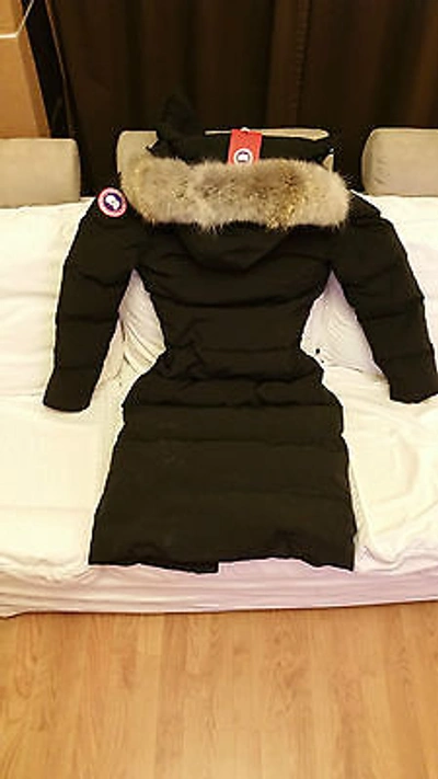 Pre-owned Canada Goose Brand "red Label" Edition Black  Mystique Small Parka Jacket