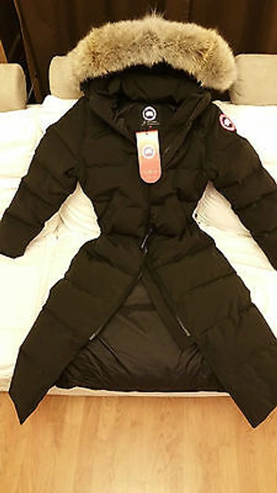 Pre-owned Canada Goose Brand "red Label" Edition Black  Mystique Small Parka Jacket