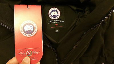 Pre-owned Canada Goose Brand "red Label" Edition Black  Mystique Small Parka Jacket