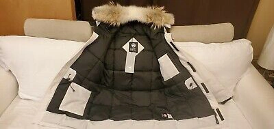 Pre-owned Canada Goose 2022 Latest Concept Edition Grey Label Earlylight  Langford M Parka In White