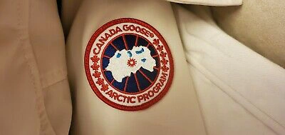 Pre-owned Canada Goose 2022 Latest Concept Edition Grey Label Earlylight  Langford M Parka In White