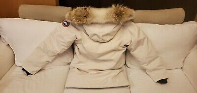 Pre-owned Canada Goose 2022 Latest Concept Edition Grey Label Earlylight  Langford M Parka In White