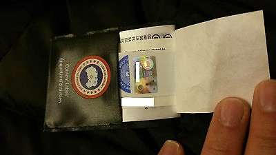 Pre-owned Canada Goose Brand Red Label Black  Victoria "large" Parka Jacket