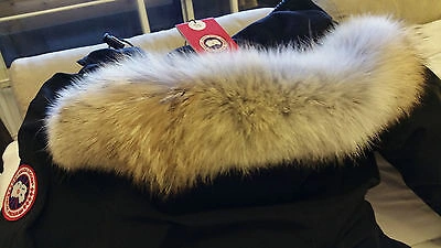 Pre-owned Canada Goose Brand Red Label Black  Victoria "large" Parka Jacket