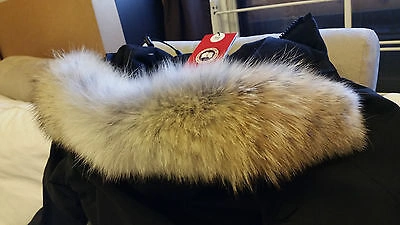 Pre-owned Canada Goose Brand Red Label Black  Victoria "large" Parka Jacket