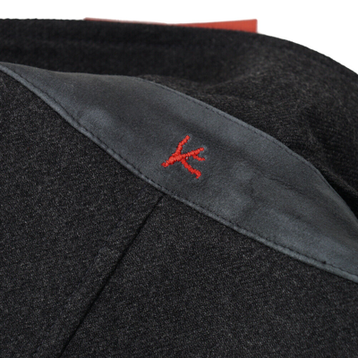 Pre-owned Isaia $3750  'san Gennaro' Lightweight Cashmere Overcoat 40 R (eu 50) Coat In Gray