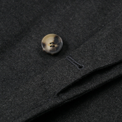 Pre-owned Isaia $3750  'san Gennaro' Lightweight Cashmere Overcoat 40 R (eu 50) Coat In Gray
